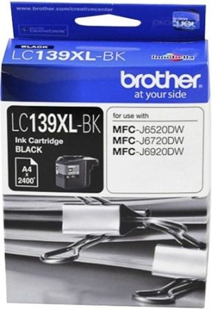 LC139XLBK Brother Hi Yield Black Ink Cartridge