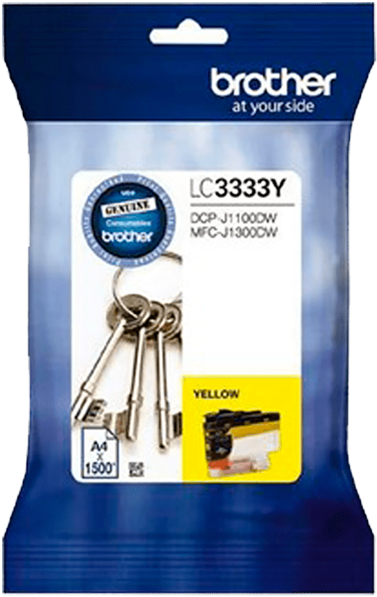 LC3333Y Brother Yellow Ink Cartridge