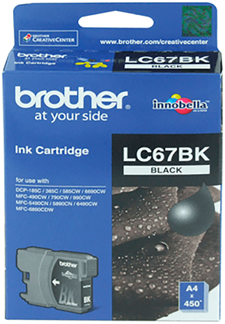 LC67BK Brother Black Cartridge