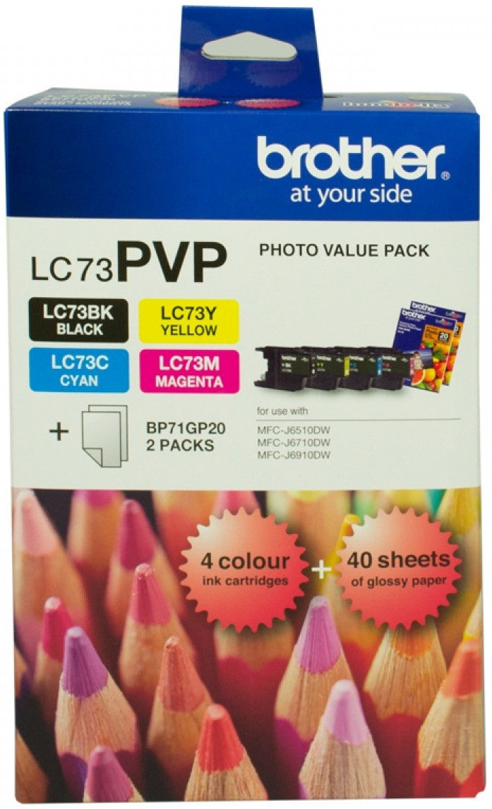 LC73PVP Brother Photo Value Pack