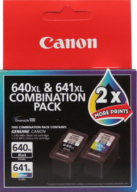 PG-640XL / CL-641XL Canon High Capacity Combination Pack