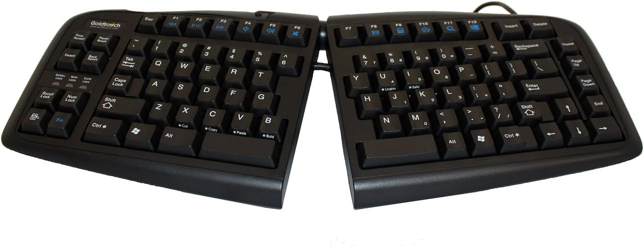 Goldtouch V2 Ergonomic Keyboard - Black