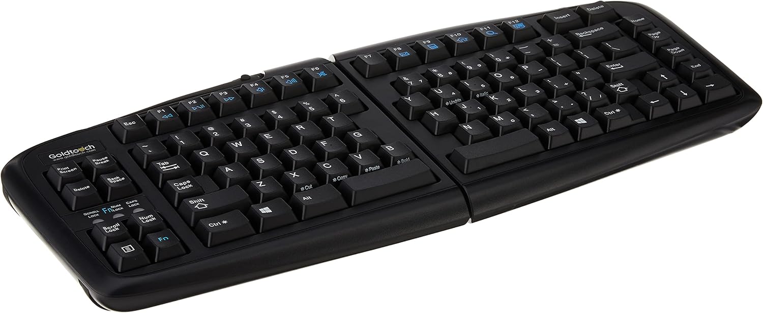 Goldtouch V2 Ergonomic Keyboard - Black