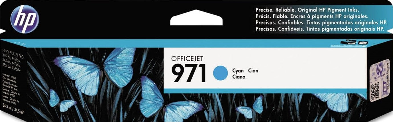 971 HP Cyan Ink Cartridge