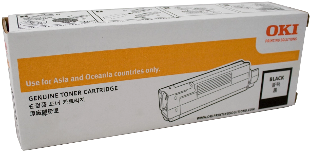 Genuine 44992407 Oki Black Toner