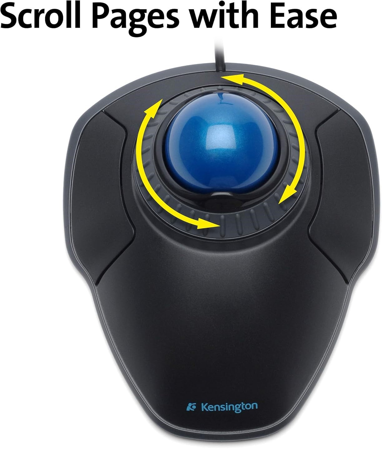 Kensington Orbit Trackball Wired Ergonomic Mouse