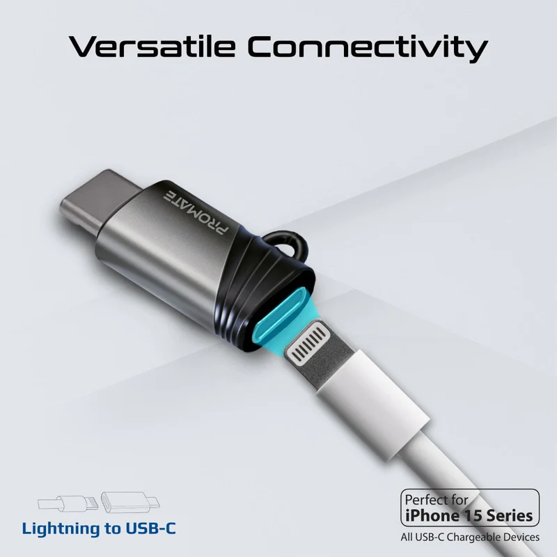 Promate Lightning to USB-C Adaptor