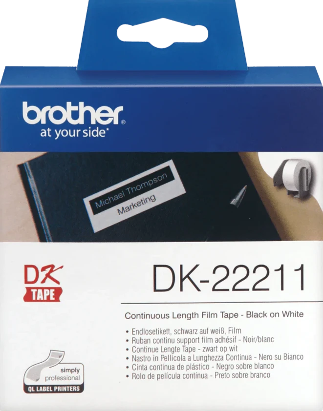 DK22211 Brother 29mm Continuous Length Film Tape