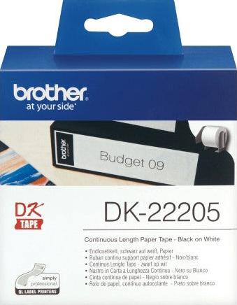 DK22205 Brother 62mm Continuous Length Paper Tape