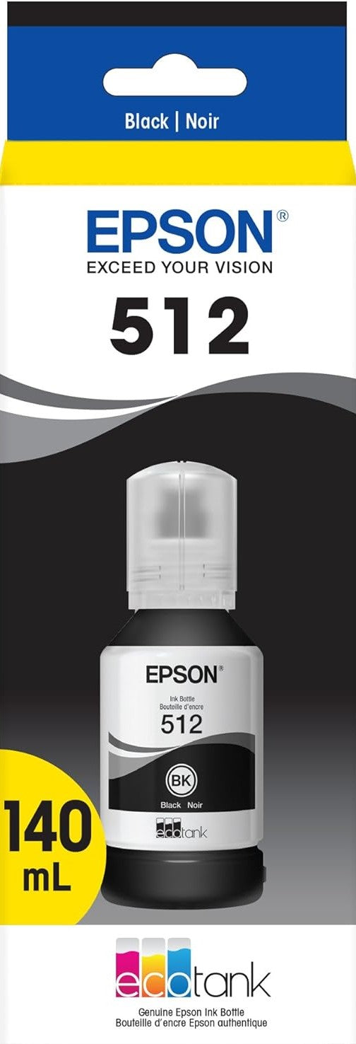Epson T512 - Black ink bottle