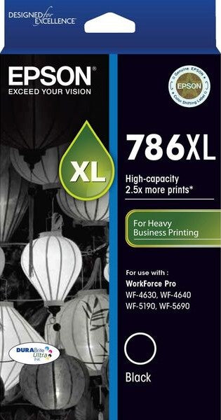 Epson 786XL High Capacity Black Ink