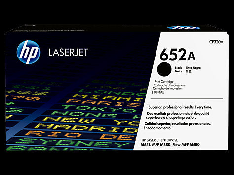 652A HP Black LaserJet Toner Cartridge (CF320A)