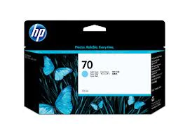HP 70 130ml Light Cyan Ink Cartridge